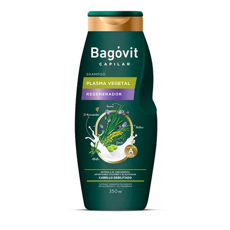 Bagovit Shampoo Plasma Vegetal Regenerador Capilar