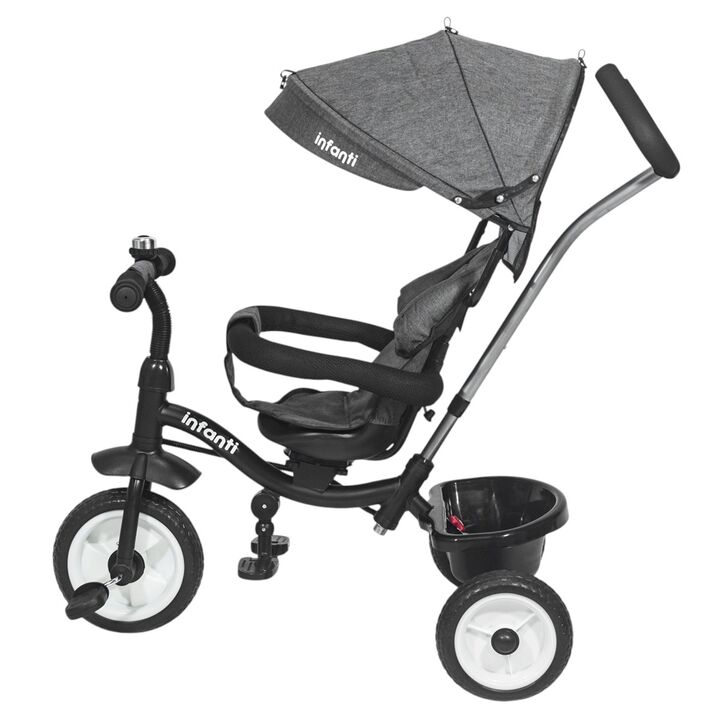 Triciclo Multifunción BT-001 Infanti Negro - Vista 3