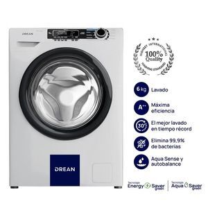 Lavarropas Drean 6kg LCFDR0610LB0 1000rpm Blanco A++