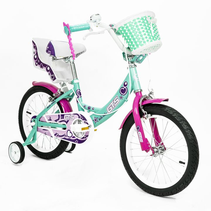 Bicicleta GTS R16 de paseo Verde - Vista 2