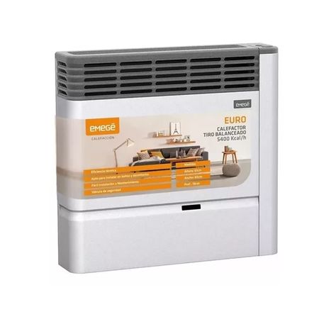 Calefactor Emege Linea Euro Tradicional 5400 KC Tbu Multigas