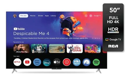 Smart Google Tv 4k 50'' Rca C50gl100 Hdr Dolby Chromecast Bt