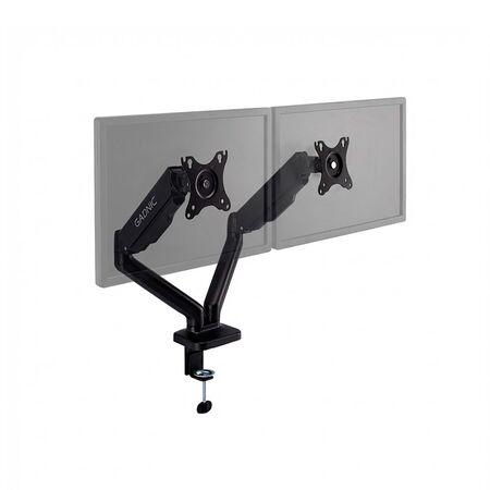Brazo De Monitor Dual Gadnic Soporte Con Resorte Mecánico 