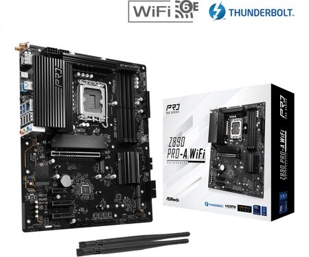 Mother Asrock (LGA1851) Z890 Pro-a WIFI