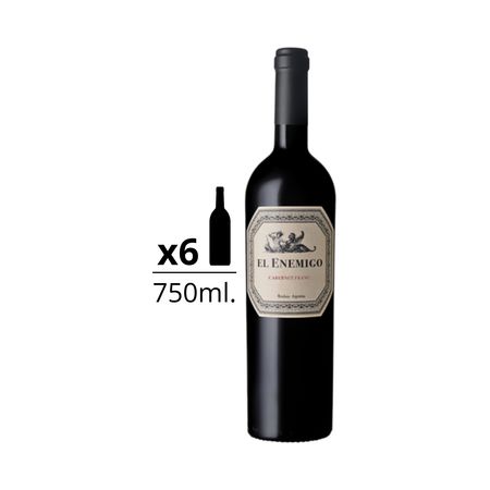 Vino Tinto El Enemigo Cabernet Franc Caja x 6