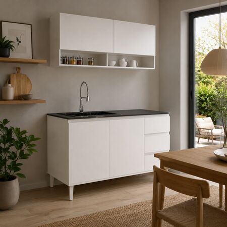 Alacena 1,20m - Blanco Tables