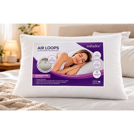 Almohada Springwall Espuma Soñador Air Loops 60x40