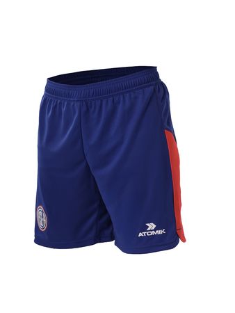 Short Atomik San Lorenzo Home 2026 Kids Niños Fútbol Azul
