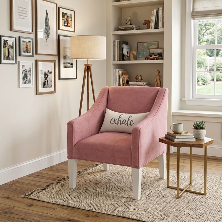 SILLON INDIVIDUAL OSLO ROSA VIEJO - Vista 2