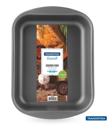 ASADERA TRAMONTINA EXTRA GRANDE 40 CM ANTIADHERENTE
