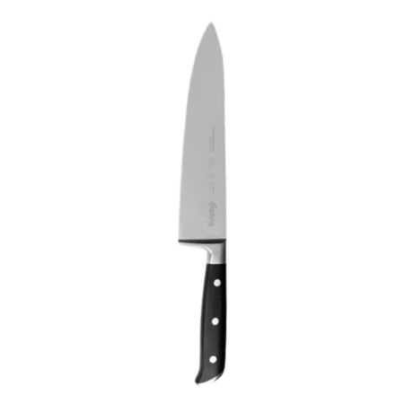 CUCHILLO CHEFF LINEA 8 PROFESSIONAL INOX. MANGO CON REMACHES NEGRO