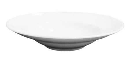 Plato Pasta Porcelana Tsuji 31cm 1100 Ala Ancha Hondo Blanco Plato Pastas