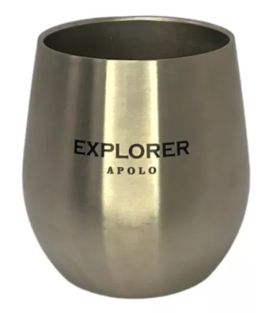 Mate Termico Clasico Explorer Apolo 193 Ml Acero Inoxidable Plata
