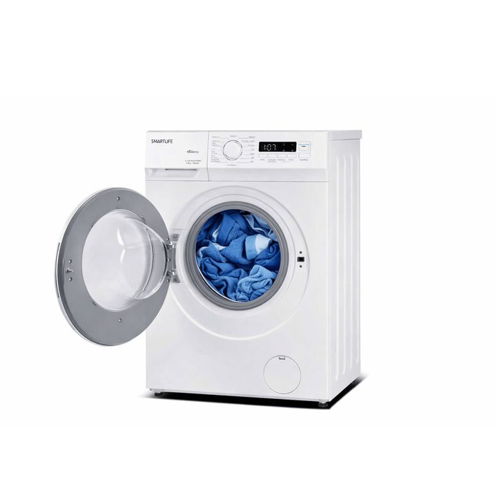 Lavarropa Carga Frontal 6.5 Kg Blanco 1200 Rpm Inverter Smartlife Sl-wm26I0651200w - Vista 2
