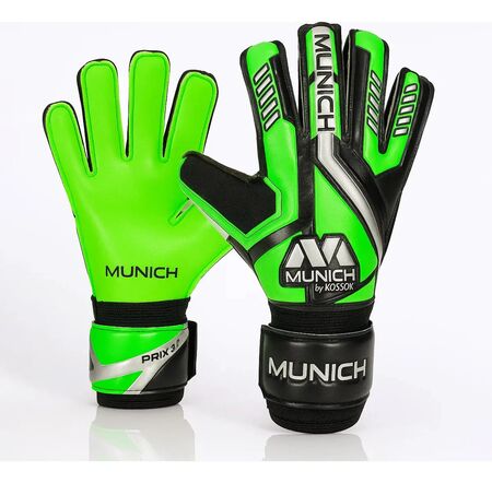 Guantes De Arquero Munich Prix 3.0 Extra Soft Con Kortex Verde #11