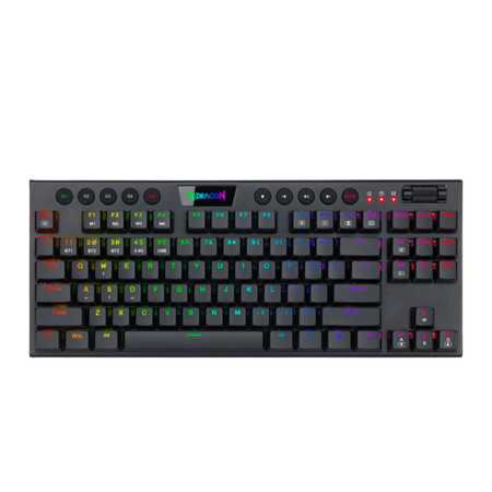 TECLADO REDRAGON CON CABLE TKL (C:NEGRO K621 RGB)