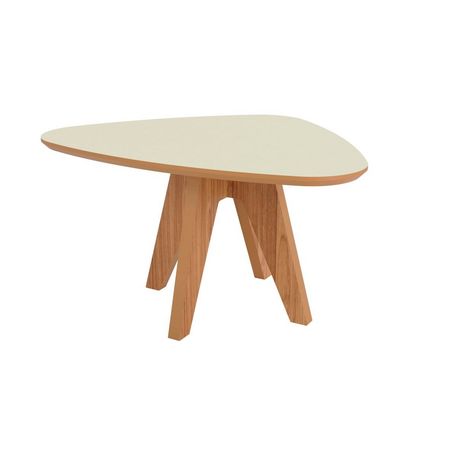 Mesa Ratona Centro Living MDF 65 cm Minimalista Mix Match