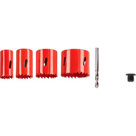 Kit Einhell de Sierras Corona Bimetal 5 Piezas 25-32-40-51mm