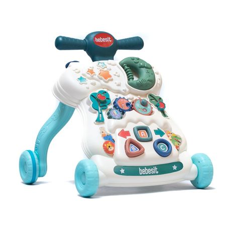 Caminador Musical con Panel Didáctico Celeste Bebesit 1226-A
