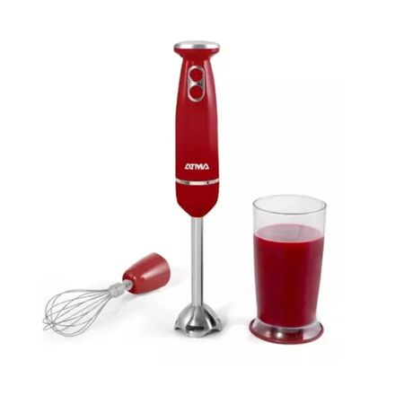 Licuadora Atma LMAT8527RP 600W de Mano Roja