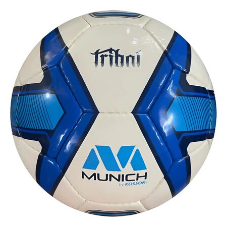 Pelota Futbol Munich Tribal - Entrenamiento - Colores Varios Blanco - Azul 4