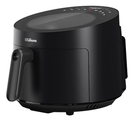 Freidora Aire Liliana Lumifry Af905 Infrarroja 5l 1600w Cts Color Negro