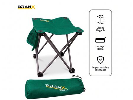 Banquito Banco Branx Camping Plegable Portatil Banqueta