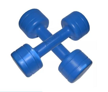 PAR DE PESAS MANCUERNAS 2 KGS CU