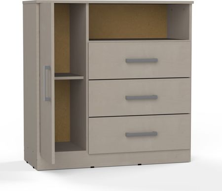 Comoda Muebles Orlandi 77 3C 1P Abedul