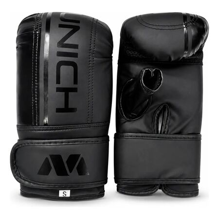Guantes Munich Mma Woskin 12 Oz Negro 12oz