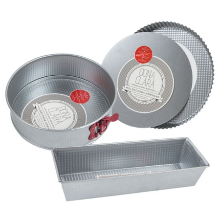 Set X3 Moldes P/Repostería Ac. Alum 1950004/11/30 - Dc