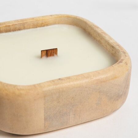 VELÓN INDIA MADERA MANGO NATURAL 100g 10X10X3,5CM