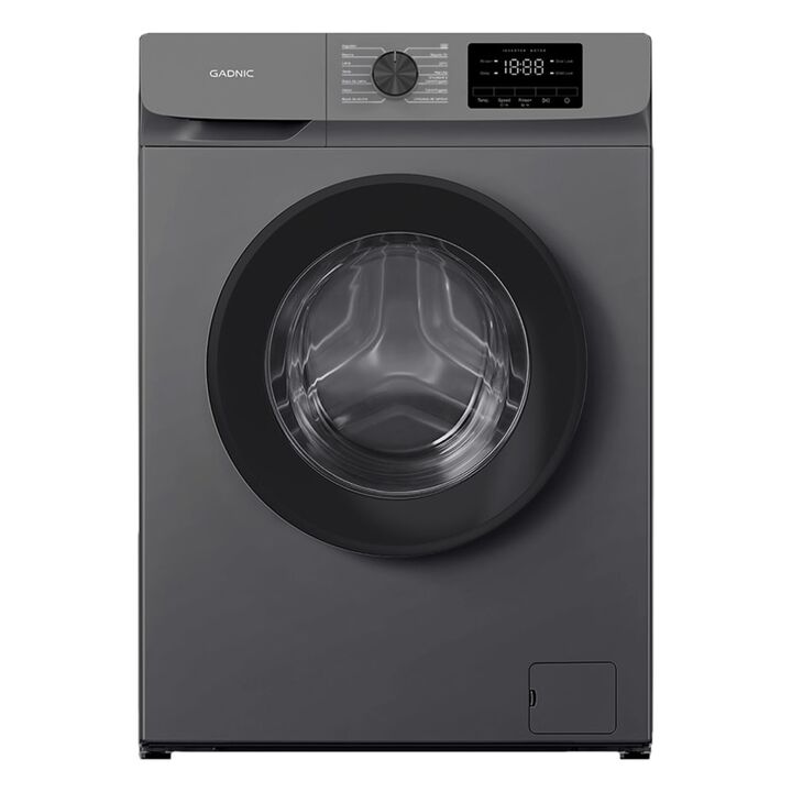 Lavarropas Gadnic 6 kg Inverter 1000 RPM 14 Programas 1850W Clase A Gris - Vista 7