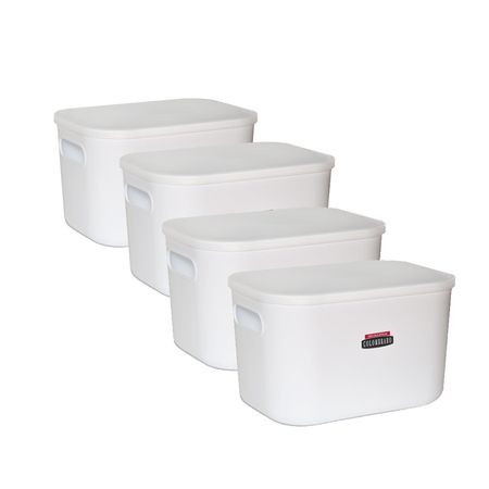 4 Cajas Plasticas Top Chica Organizadora  - Colombraro