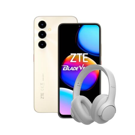 Combo ZTE V80 Max 4+256GB Dorado + Auriculares Hune Over-ear Bluetooth