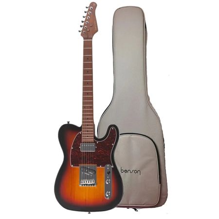 Benson HD 905 3TS TTPG. Guitarra eléctrica Tele SH Sunburst. Versatilidad clásica