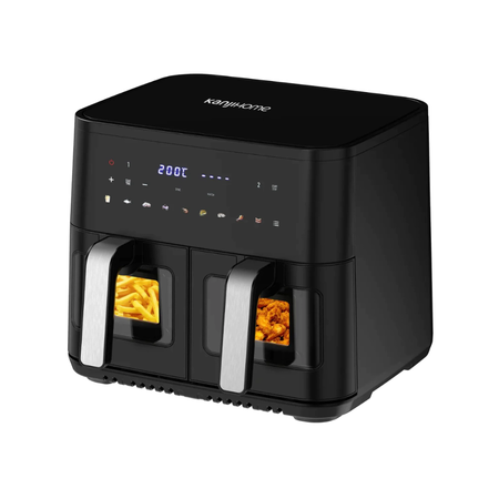 FREIDORA KANJI AIR FRYER DUAL 9.5 L KJHAF2203
