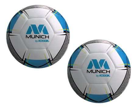 Pelota Munich Rixter Futsal Termosellada Medio Pique X2 Celeste