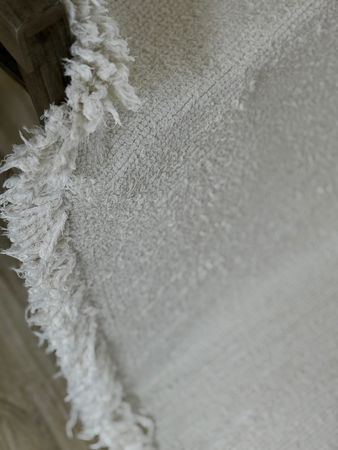 Alfombra pasillo Blanca 140cm