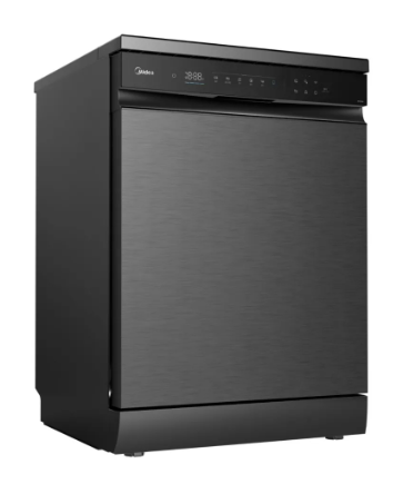 Lavavajillas Midea 15 Cubiertos Inverter Quattro Smart Black Inox - Vista 5