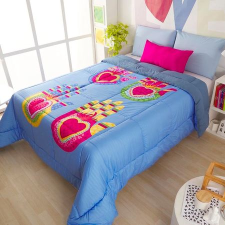 Acolchado Digital Casablanca Agatha Ruiz De La Prada Queen