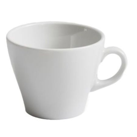 Set X 6 Taza Para Café 75 Ml Porcelana Linea Monza Verbano Blanco Monza