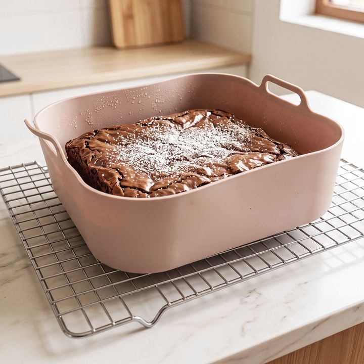 Molde Cuadrado Para Airfryer Con Asas - Cool Bazar - Vista 4
