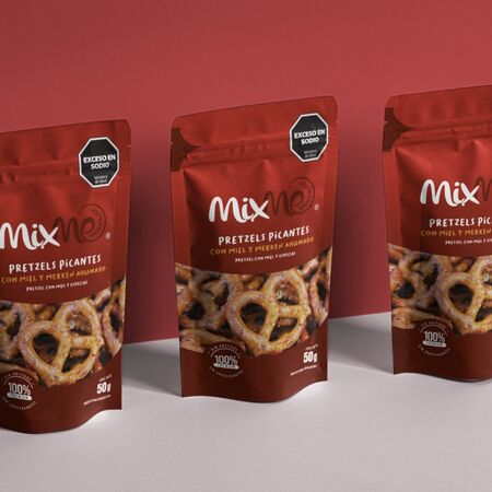 Pretzels con Merken MixMe Doypack 50g