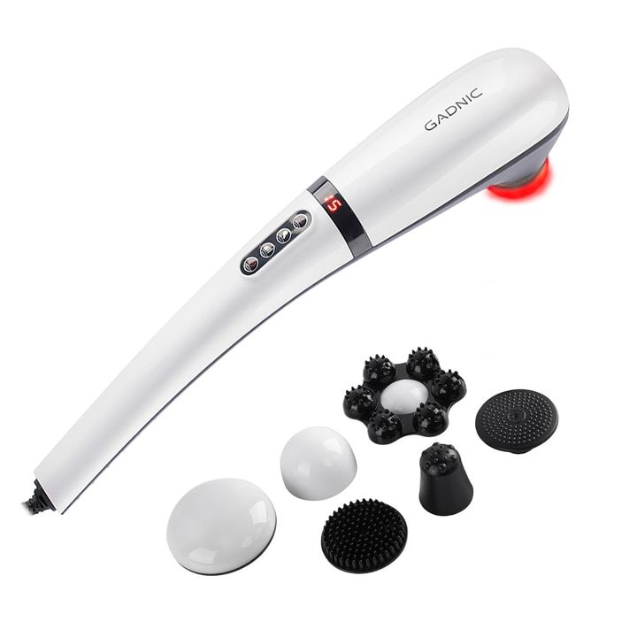 Masajeador Gadnic MAS28 De Mano Cuerpo Completo 6 Velocidades Terapia De Calor - Vista 1