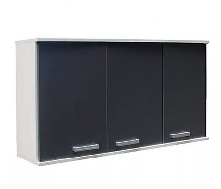 ALACENA 1.20M BLANCO GRIS GRAFITO