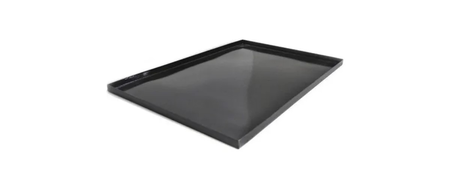 Placa Bandeja Panadera 40x60x2 Cm Enlozada Lozafer 5909 Negro