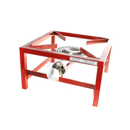 Anafe Industrial Foco 1 Hornalla 10000 Cal/H Caño Rojo