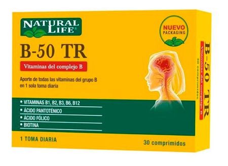 Good N Natural Life B 50 Complejo Vitamina B X 30 Comp