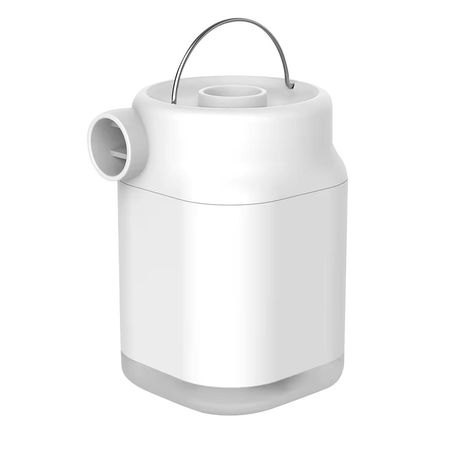 Inflador Camping Colchon Inalambrico Bateria Lampara Led